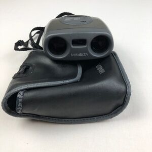 Minolta AF 8 Compact Binoculars 8X23 6.6° W/ Soft Case, Battery & Lens Cloth